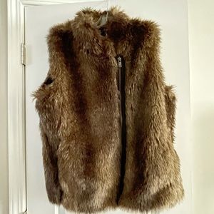 Banana Republic Fur Vest